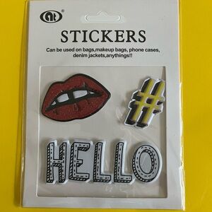 Fun Fabric - Kid friendly Colorful Stickers